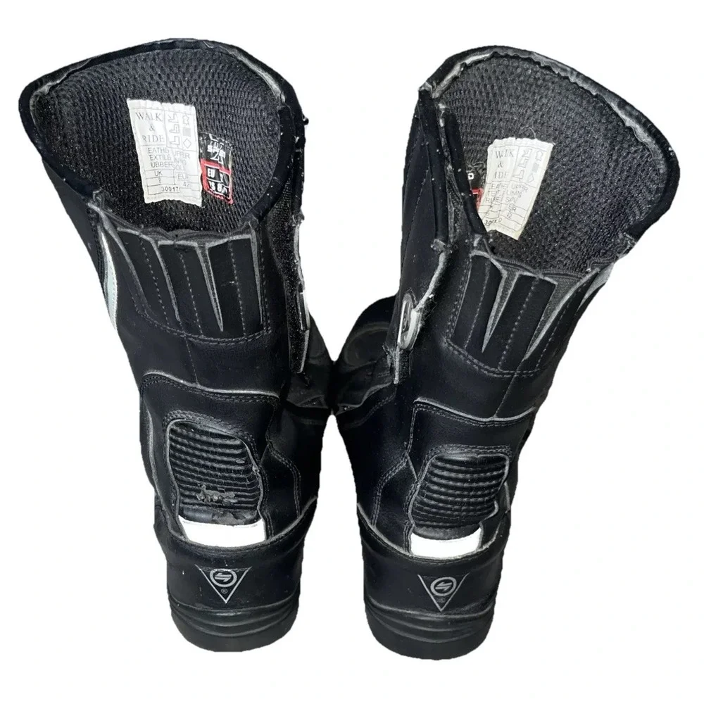 Speed X‎ Motorcycle Boots US 9/42 Black Sport Touring leather The Orina Boots